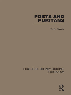 cover image of Poets and Puritans